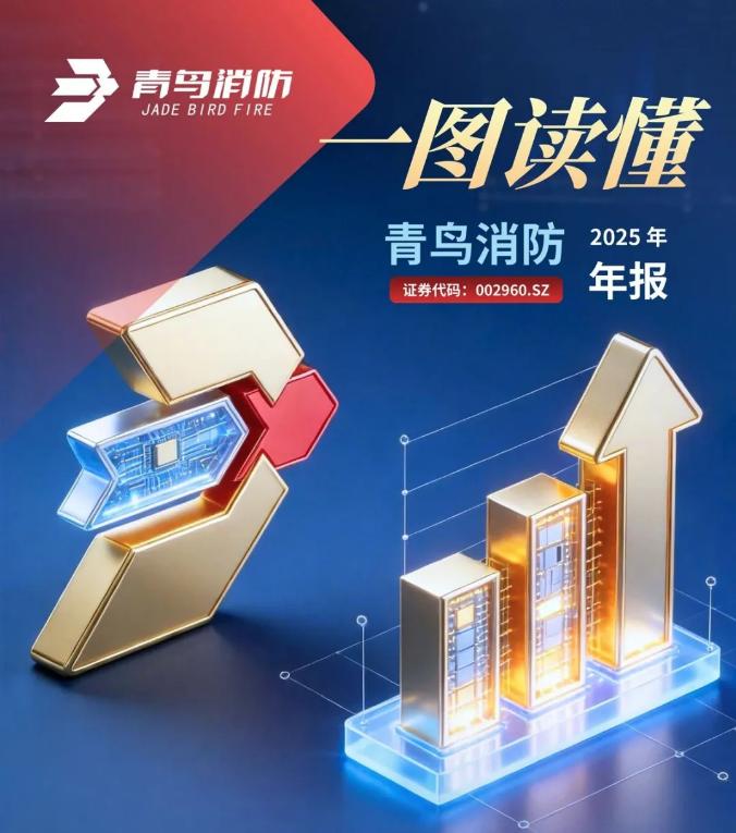 一圖看懂黑龍江青鳥消防2025年年報(bào)